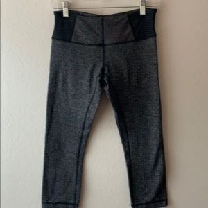 Lululemon Wunder Under Crop Leggings
